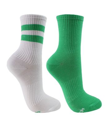 2 Pares Calcetín Bamboo Rayas Monarch