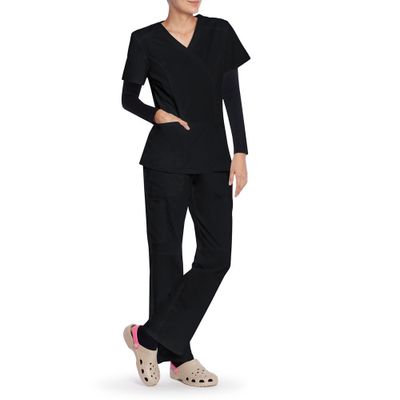 Imagen 2 del producto Polera Esencial Uniformes Salud Negro