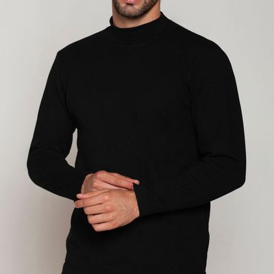 Imagen 1 del producto Beatle Algodón Acanalado Hombre Negro Tais