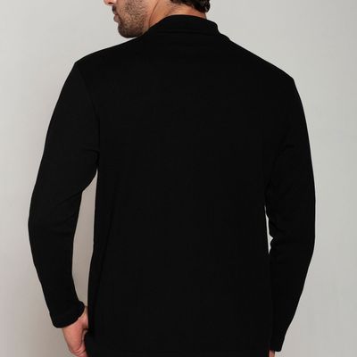 Imagen 2 del producto Beatle Algodón Acanalado Hombre Negro Tais