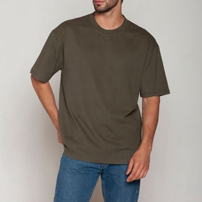 Polera Algodón Oversize Verde Tais