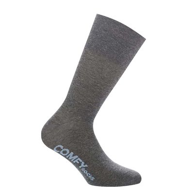 Calcetín Comfy Bamboo Liso Gris
