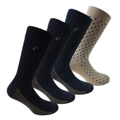 Caja 4 Pares Calcetines Cobre + Bamboo Peruggi ¡Especial Navidad!