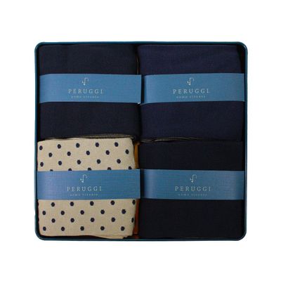 Imagen 2 del producto Caja 4 Pares Calcetines Cobre + Bamboo Peruggi ¡Especial Navidad!