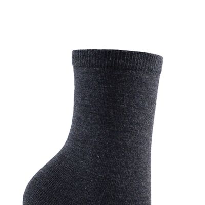 Imagen 2 del producto 3 Pares Calcetín Bamboo Liso Largo 3/4 Gris