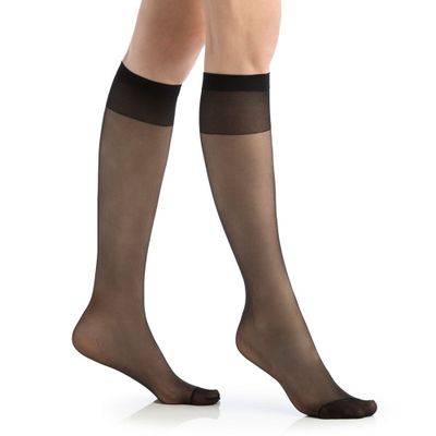 Minimedia Elast.Piel Negro