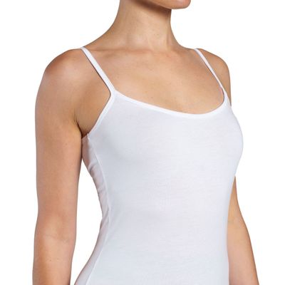 Camiseta Algodón Spandex Pabilo Blanco Monarch