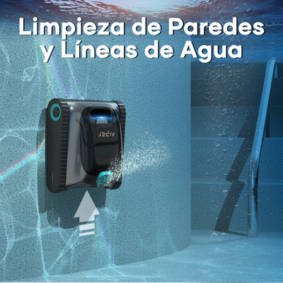Imagen 2 del producto Limpiador de piscina automático Aiper Scuba S1 gris