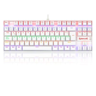 Teclado Gamer KUMARA 2 K552R-SP Rainbow Switch Red Blanco