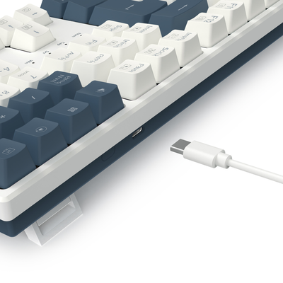 Imagen 2 del producto Teclado Gamer Redragon Trundle K668WBO RGB Switch Red Español Blanco