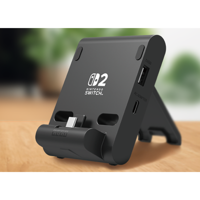 Imagen 2 del producto Soporte Playstand Dual USB para Switch 2 Negro