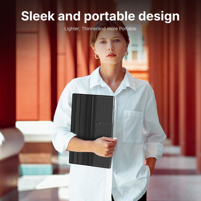 Imagen 2 del producto Monitor Portátil WGK 15,6"" FHD 1080p USB-C Mini HDMI con soporte Negro