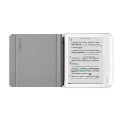 Imagen 2 del producto Funda Protectora Notebook SleepCover para Kobo Libra Colour Beige
