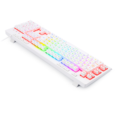 Imagen 2 del producto Teclado Gamer Redragon Shiva 512 RGB Español Blanco