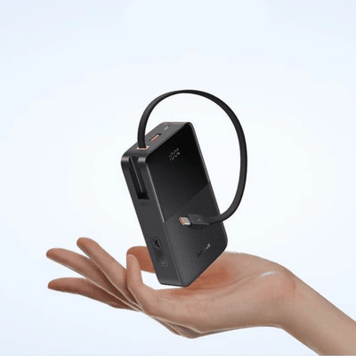 Imagen 2 del producto Powerbank Baseus EnerFill Bipow2 Pro 20000mAh USB-C Cable 22.5W Negro