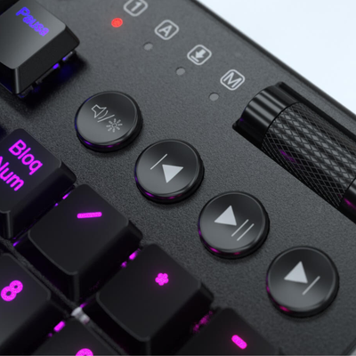 Imagen 2 del producto Teclado Gamer Redragon Cableado Horus TKL K622SP Switch Red RGB Negro