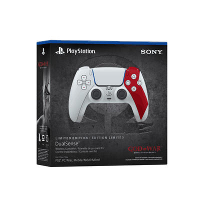 Imagen 2 del producto Control PS5 Dualsense Edición Limitada God of War 20 Aniversario