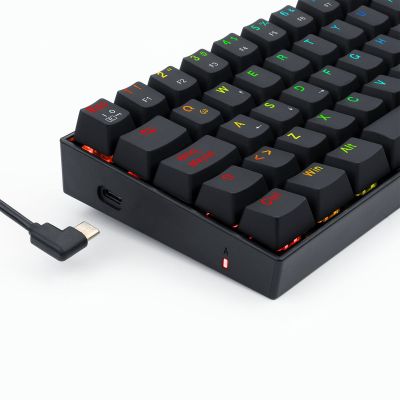 Imagen 2 del producto Teclado Gamer Redragon Dragonborn K630 RGB SWITCH RED Negro