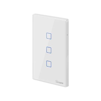 Imagen 2 del producto Interruptor De Pared Táctil WiFi Sonoff TX 3 Canales Blanco