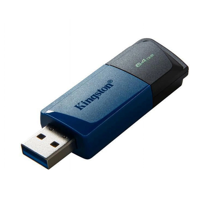Pendrive Kingston DataTraveler Exodia de 64GB - USB 3.2 - Negro