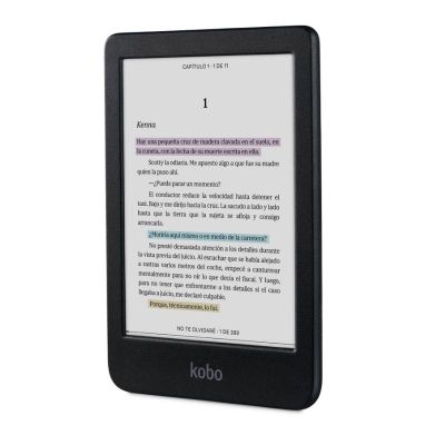 Imagen 2 del producto Lector E Reader Kobo Clara Colour HD 6"" - 16GB - Negro