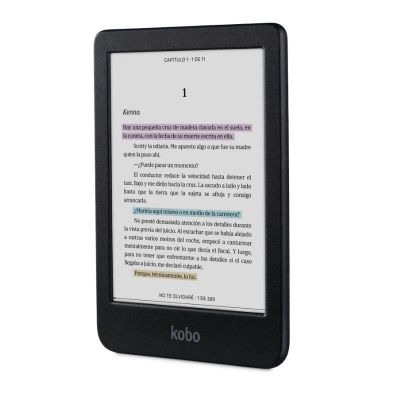 Imagen 2 del producto Lector E Reader Kobo Clara Colour HD 6"" - 16GB - Negro