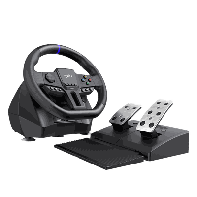 Imagen 1 del producto Volante de Carrera PXN V900 GEN2 con Pedales PC, Xbox One, Xbox Series X|S, PS3, PS4, Nintendo Negro