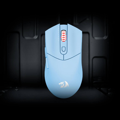 Imagen 2 del producto Mouse Gamer Redragon St4r Pro Inalámbrico Celeste
