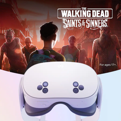 Imagen 2 del producto Oculus Meta Quest 3S Lentes VR 128GB + juego Walking Dead
