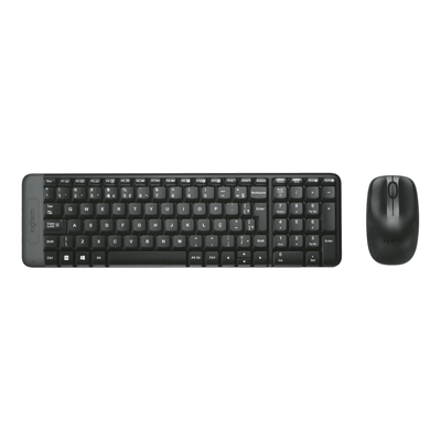 Kit Teclado + Mouse Logitech MK220 Español negro