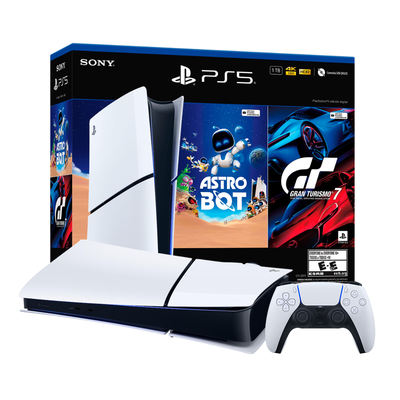 Sony Consola Ps5 Slim Astro Bot + Gran Turismo Edición
