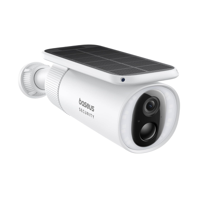 Cámara de seguridad exterior con panel solar Baseus S1 2K Blanca