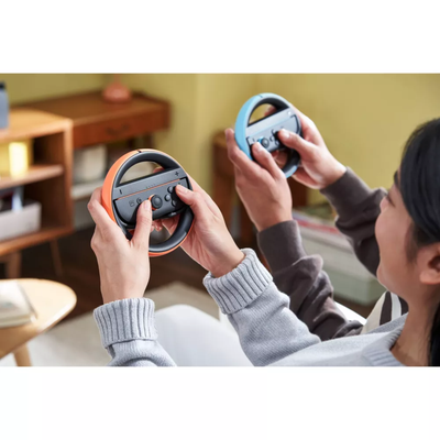 Imagen 2 del producto Joy-Con 2 Wheel para Nintendo Switch 2 (set de 2) Azul y Rojo