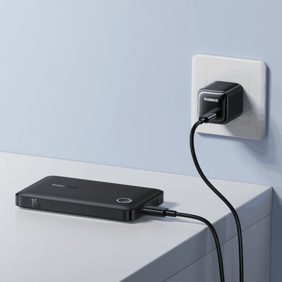 Imagen 2 del producto Power Bank Baseus EnerFill FP11  10000 mAh 15W con Cable USB-C a USB-C Negro