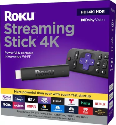 Roku Streaming Stick 4K (2021) 4K/HDR/ Dolby Vision