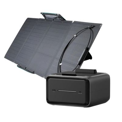 Imagen 1 del producto EcoFlow Batería River 3 Plus 572Wh + Panel Solar 110W