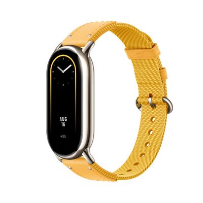 Correa Xiaomi Smart Band 8 Braided Amarillo