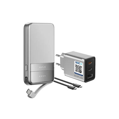 Power Bank 5000 EcoFlow + Cargador de 65W