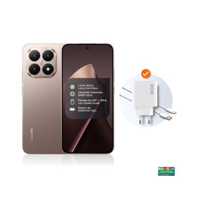 Imagen 2 del producto Xiaomi 15T Rose Gold 512GB ROM 12GB RAM