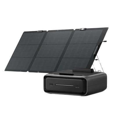 EcoFlow Batería River 3 Plus 286Wh + Panel Solar 160W