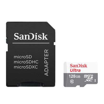 Imagen 2 del producto Sandisk MicroSDHC Ultra 128GB y MicroSDXC c/adaptador