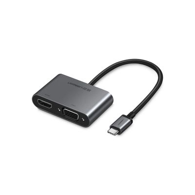 Imagen 2 del producto UGREEN Adaptador USB-C a HDMI+VGA con PD