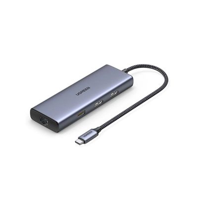 Imagen 2 del producto UGREEN Hub USB-C a 2 puertos USB 3.0 A + USB2.0 + 2 HDMI
