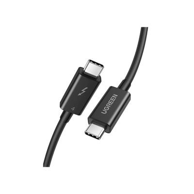 Imagen 2 del producto UGREEN Cable Thunderbolt 4 USB-C a USB-C 80cm Negro