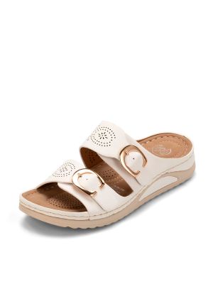 Imagen 1 del producto Sandalia Plana Blanco Casual JN31 Weide