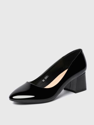 Zapatos Taco Negro Oficina Weide GH52