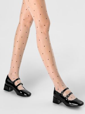 Imagen 2 del producto Zapatos Mary Jane Charol  Negro Taco Mujer Weide YL66