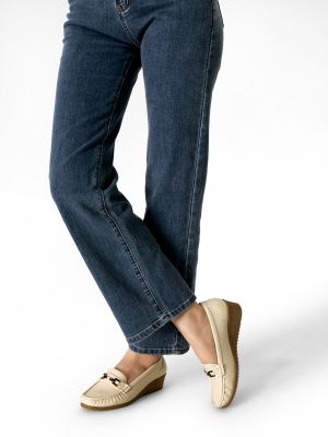 Imagen 2 del producto Mocasin Tacon Cuña Clásico Cómodo Casual Mujer Weide JS80