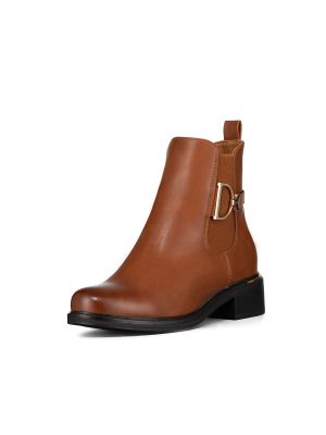 Botin Casual Mujer Eco Cuero Vintage Elegante Weide QBM18