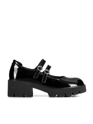 Zapato Taco Negro Casual Mujer Weide YL57